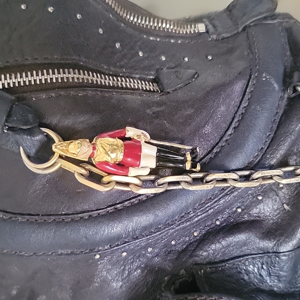 ALEXANDER MCQUEEN Vintage Navy Hand Bag